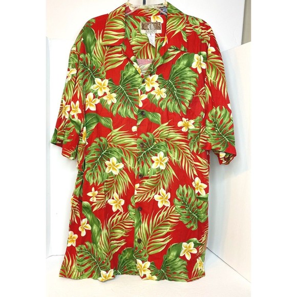 Kalaheo Made in Hawaii Men's Size Large,  Hawaiian ,Shirt vintage - Picture 1 of 16